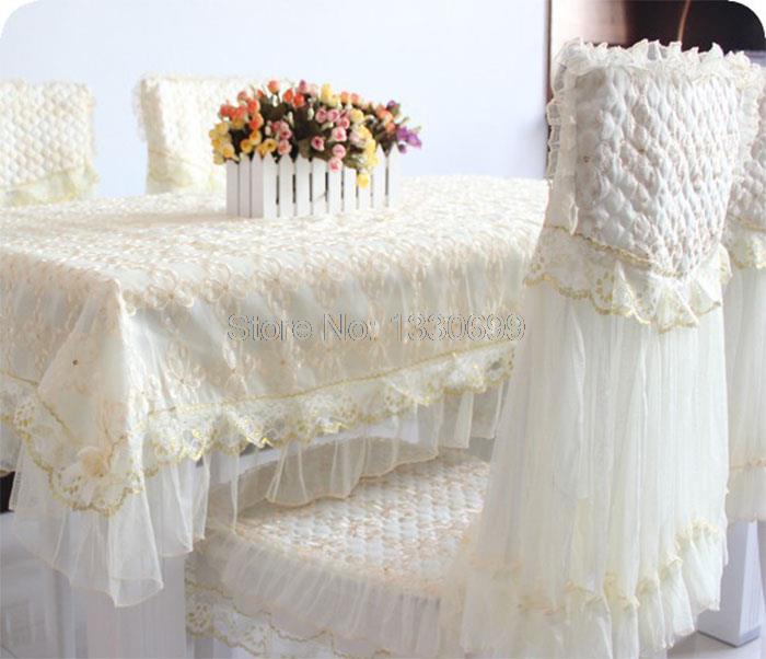 ?Ź ư ȸ  Ƽ  ̽ ڼ ̺ Ŀ ȥ/ Tablecloth Cotton Blend Lace Embroidery Table Cover for Banquet Wedding Party Decor